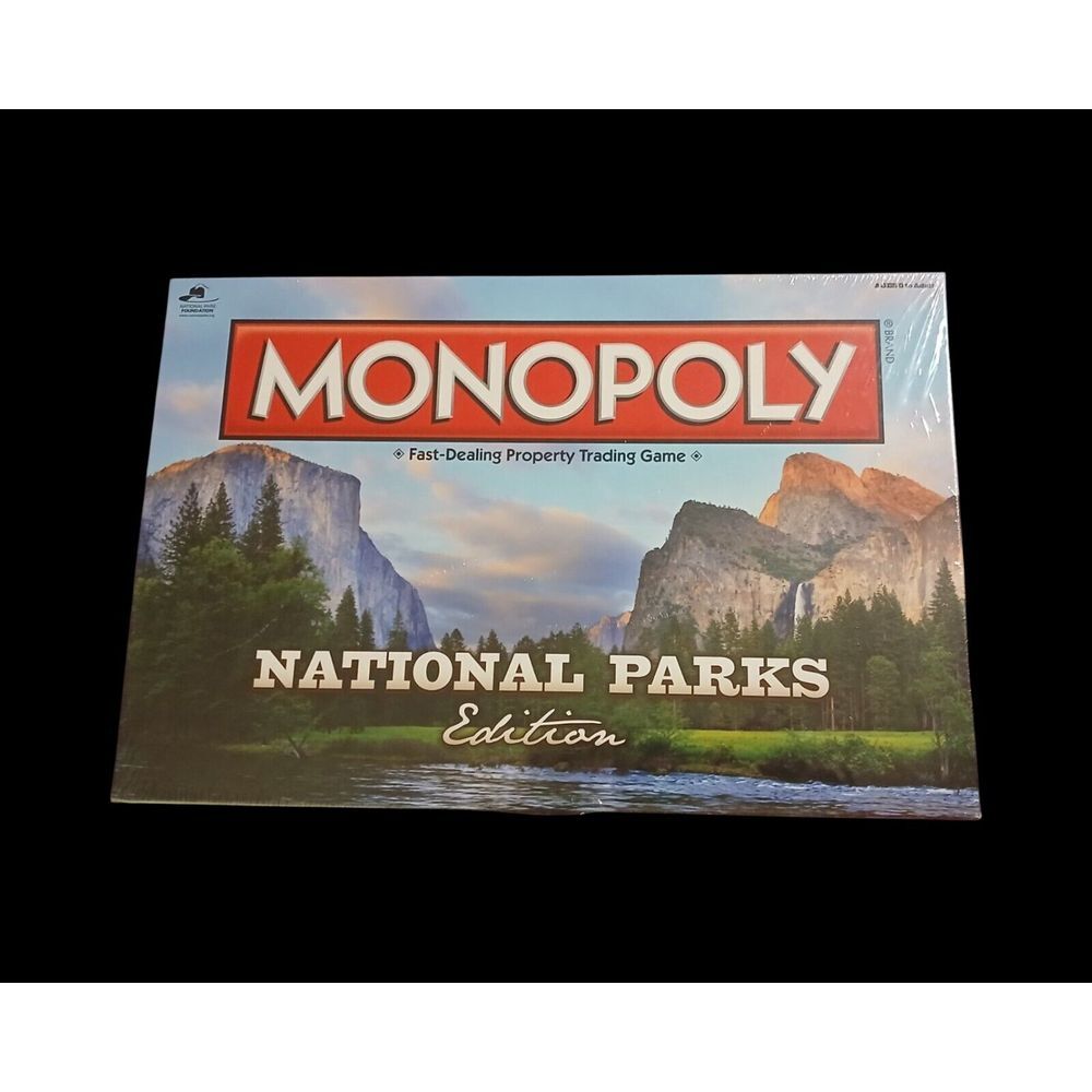 Monopoly National Parks Edition Game - 2014 - Collectible Tokens NEW SEALED BOX
